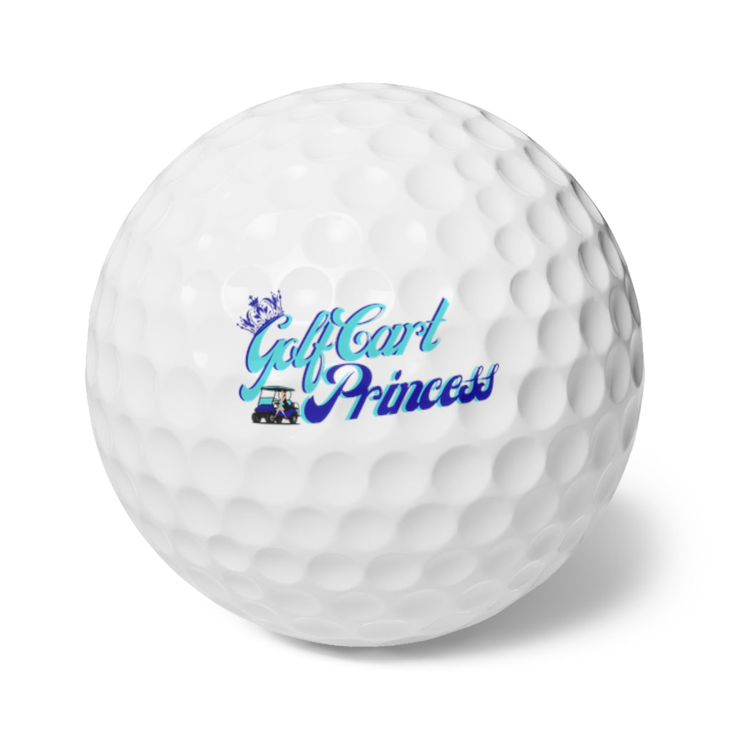 Golf Cart Princess Golf Balls, 6pcs