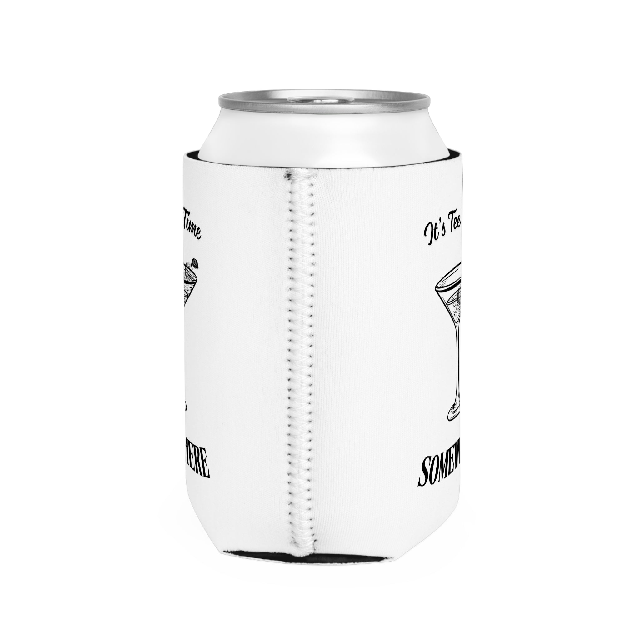 It's Tee Time Somewhere Can Cooler Sleeve | Martini Illustration