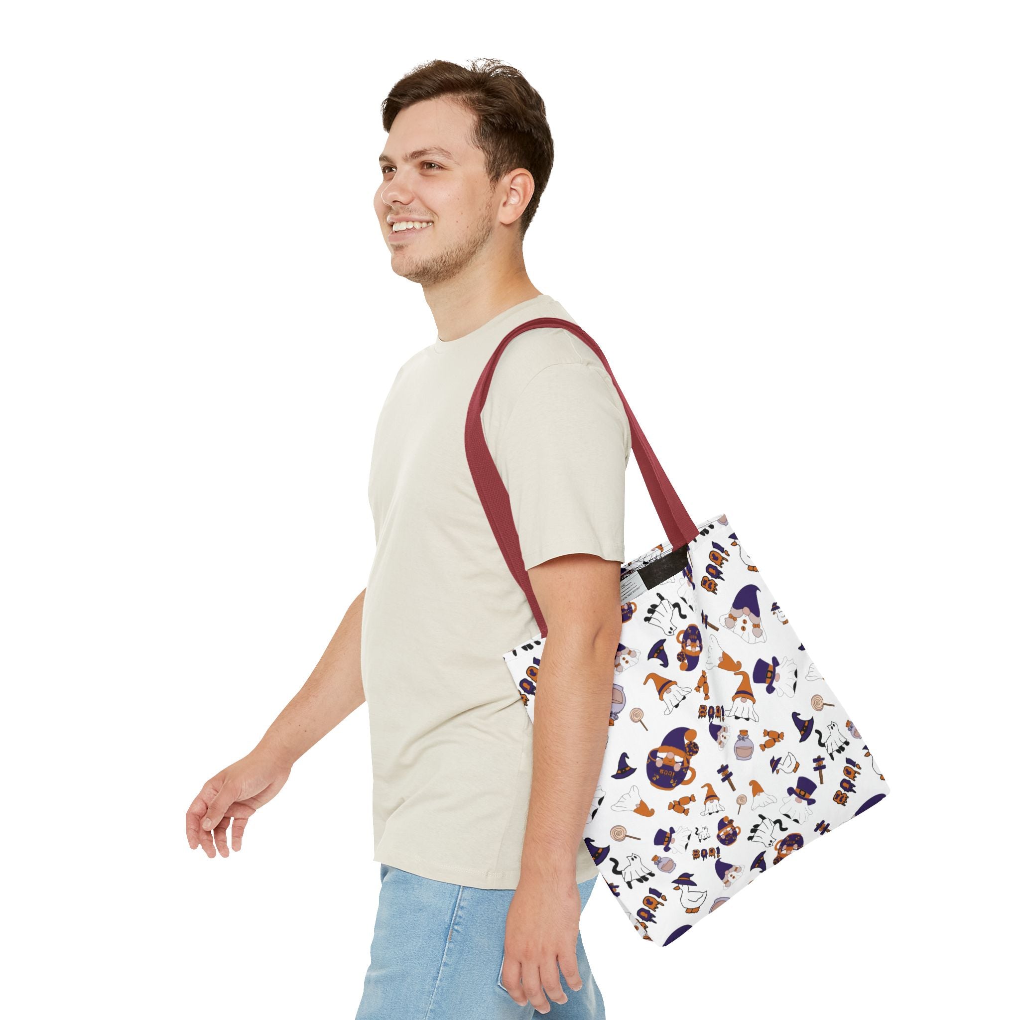 Halloween Gnomes Tote Bag | All Over Print Tote