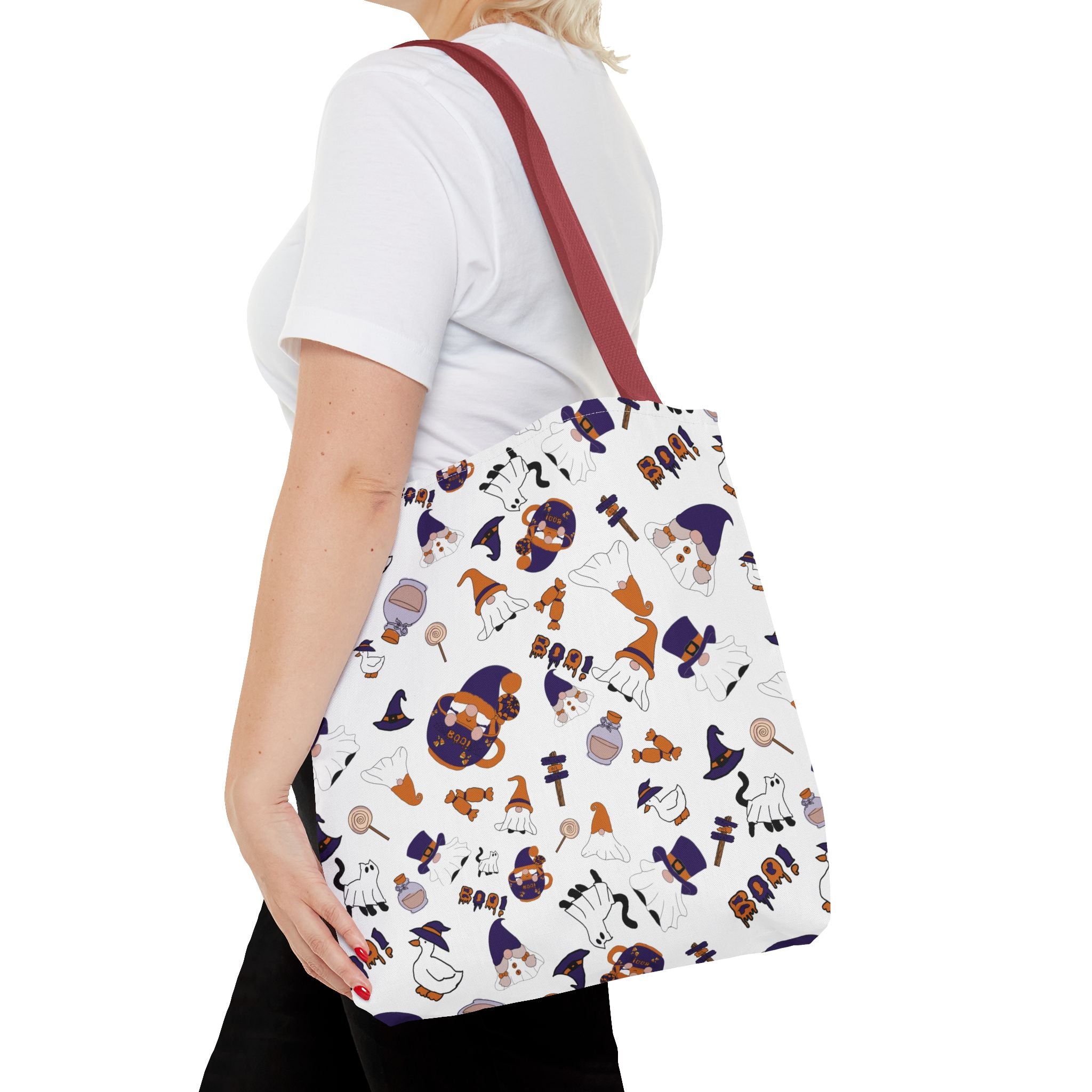 Halloween Gnomes Tote Bag | All Over Print Tote