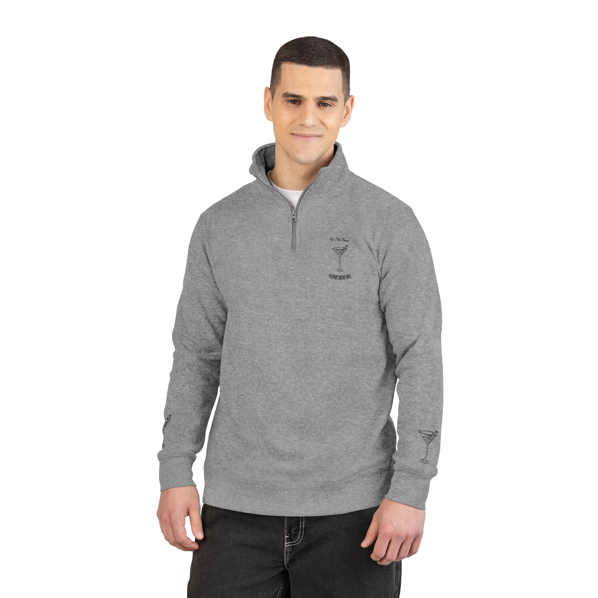 Unisex Fleece Pullover (Embroidery)