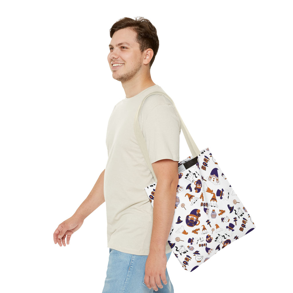 Halloween Gnomes Tote Bag | All Over Print Tote