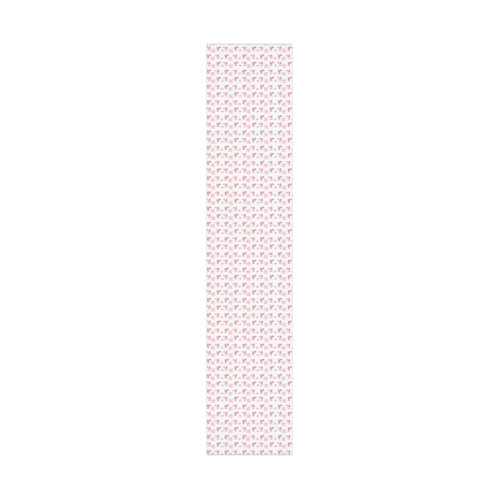 Valentine Gnome Pattern Gift Wrap, Pink Heart Wrapping Paper | Cute Gnomes
