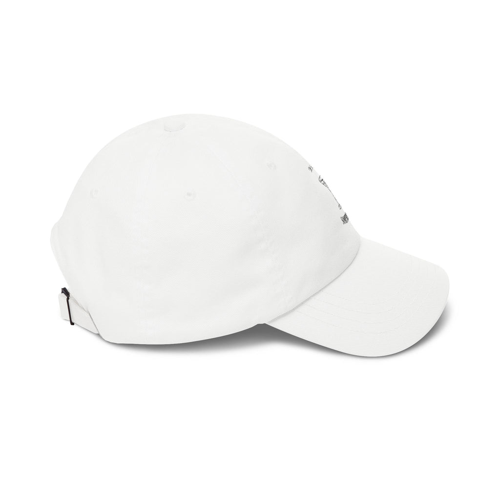 It's Tee time Some Where : Martini Glass Sketch Classic Cap