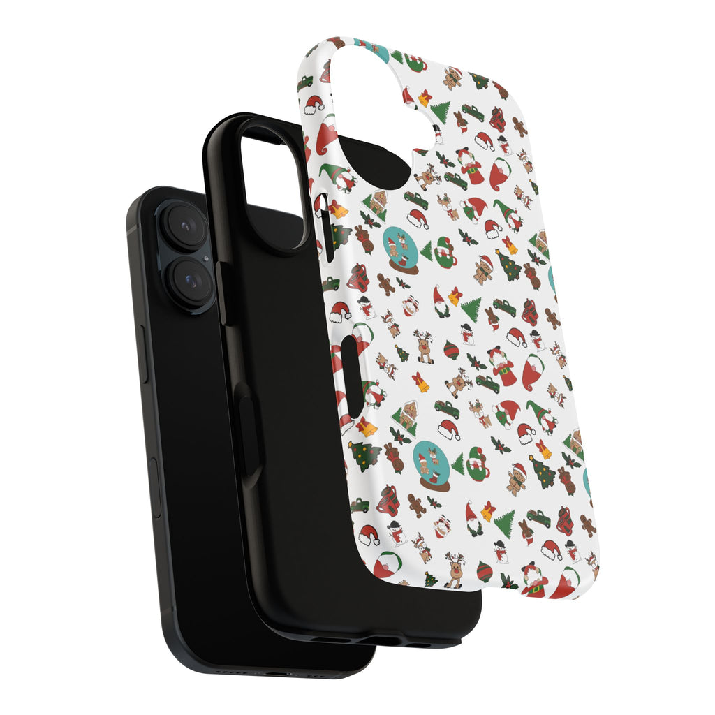 Mini Christmas Icons phone case | Tough Cases