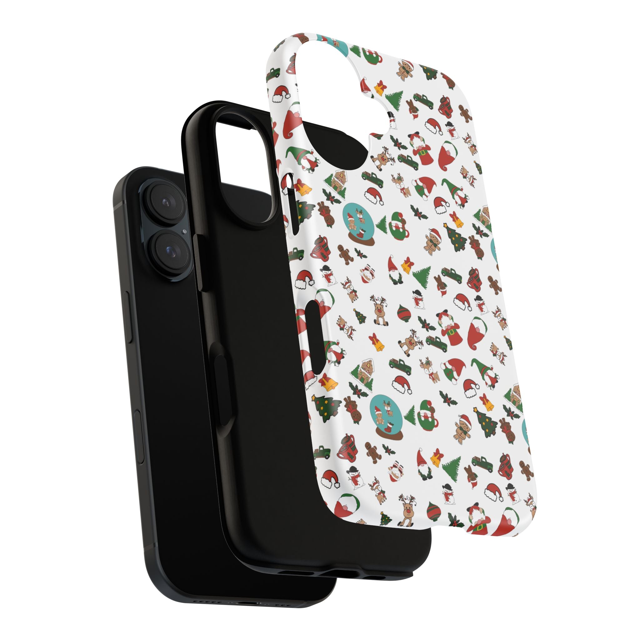 Mini Christmas Icons phone case | Tough Cases