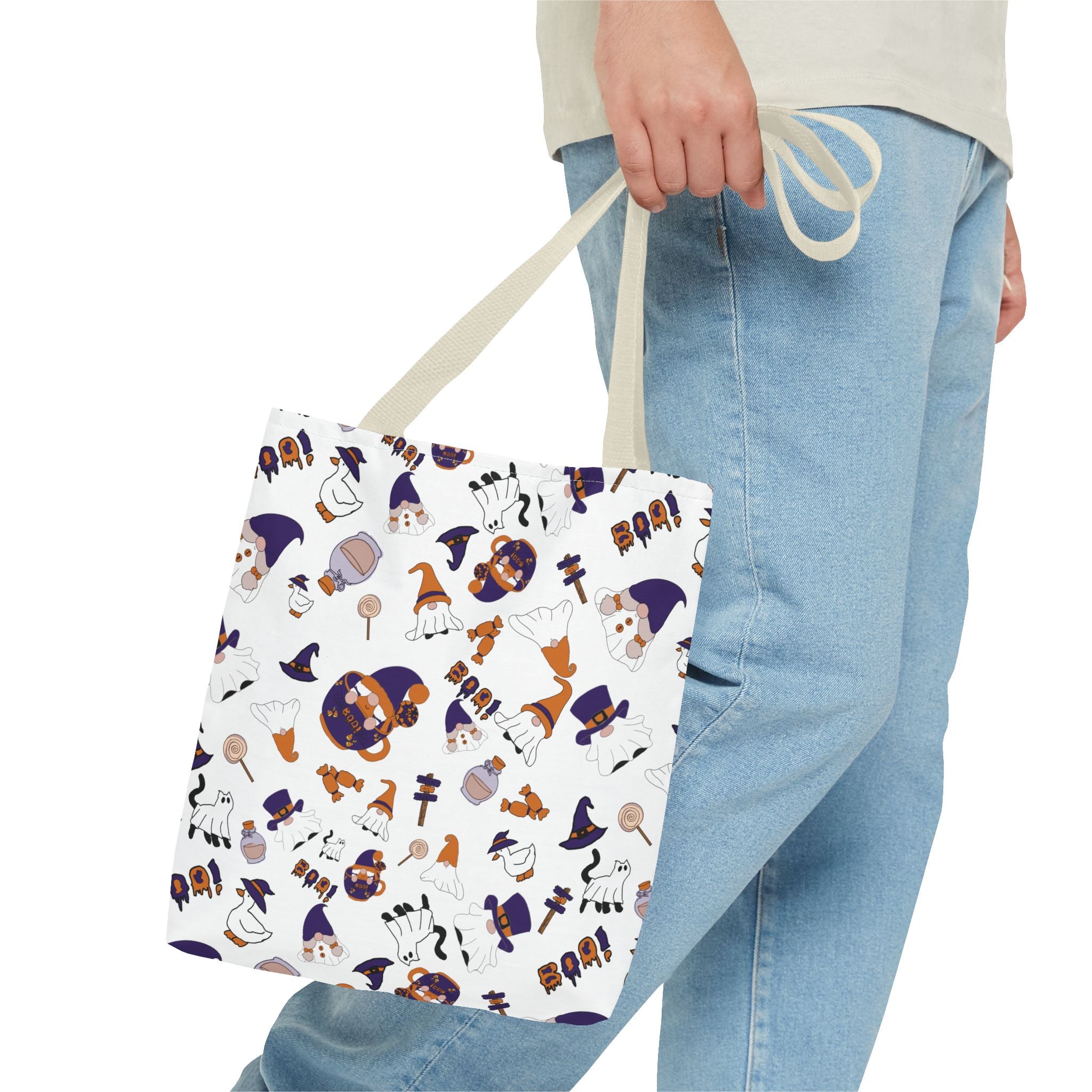 Halloween Gnomes Tote Bag | All Over Print Tote