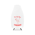 It's Tee Time Some Where! Champagne Zip-Up Bottle Cooler Sleeve