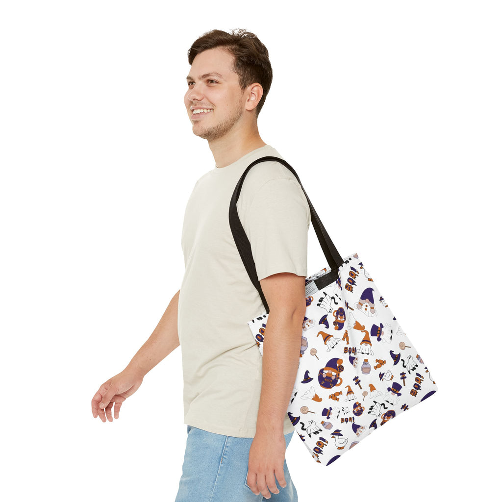 Halloween Gnomes Tote Bag | All Over Print Tote