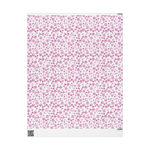 Flowers and Butterfly Wrapping Papers
