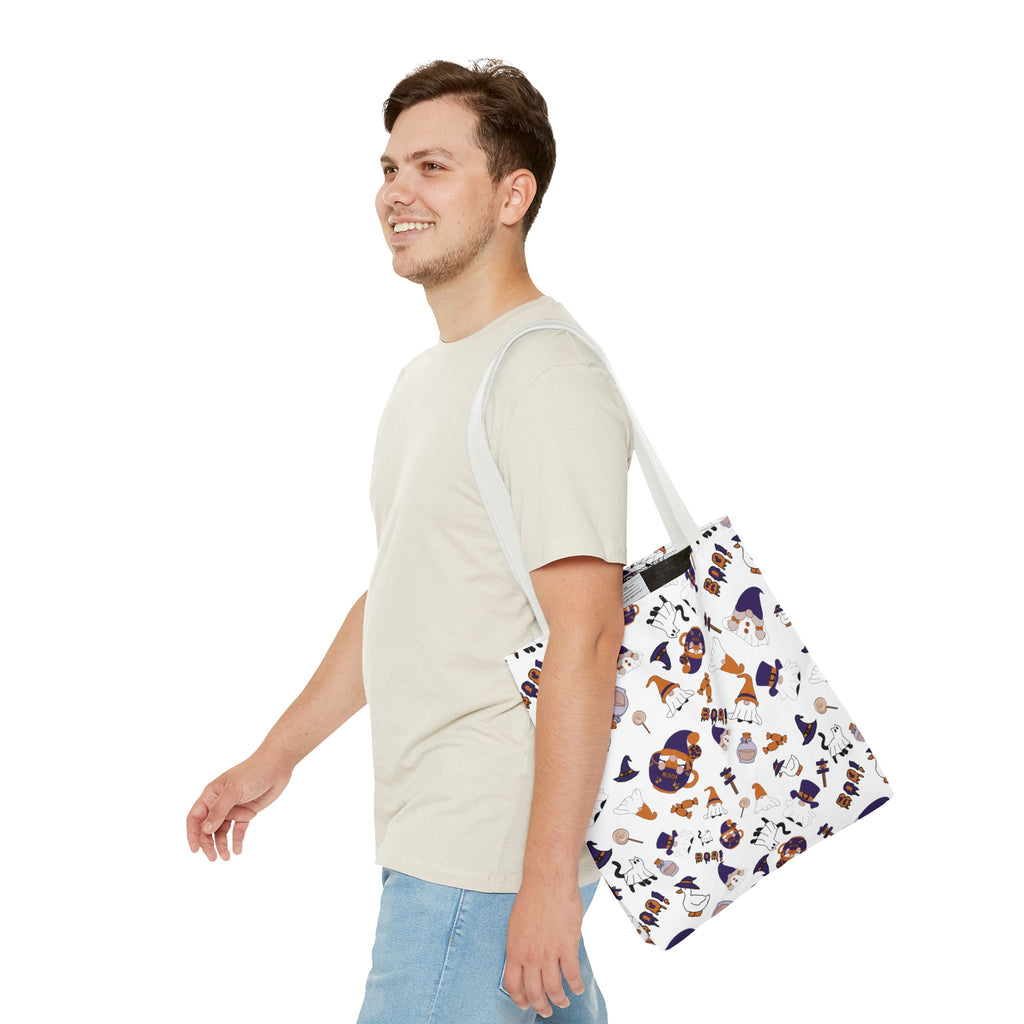 Halloween Gnomes Tote Bag | All Over Print Tote