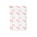 It's Tee Time Some Where! Martini Girl Pattern Golf Towel | Cocktail Print Golf Towel with Grommet