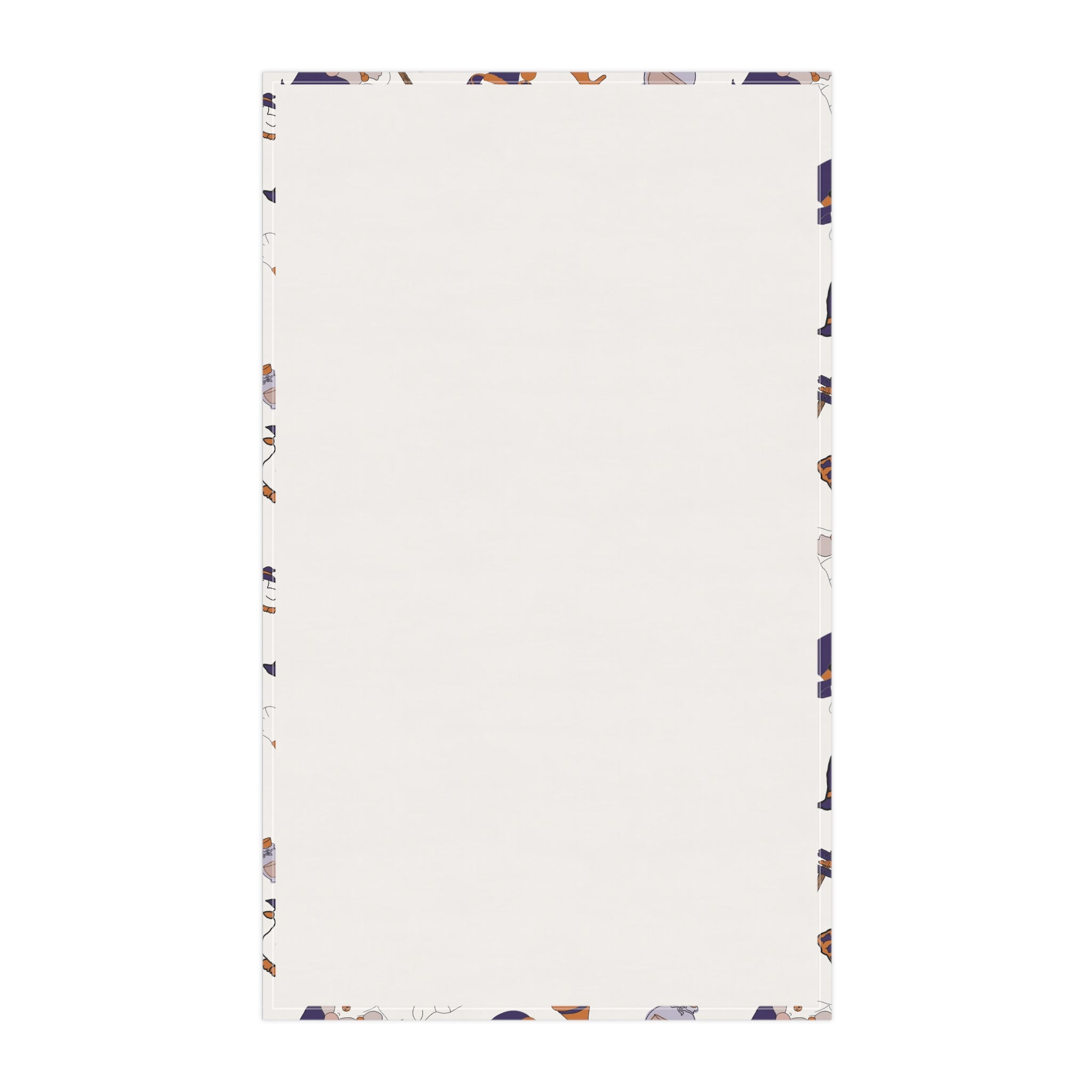 Halloween Ghosts and Witches Tea Towel | Cotton Poly Kitchen Towel