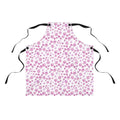 Pink Cherry Blossom Floral Apron | All-Over Print Kitchen Apron