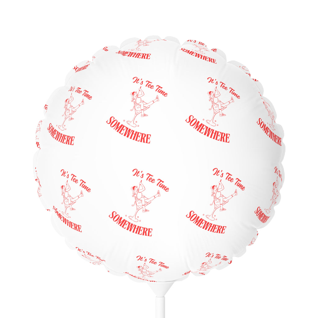 It's Tee Time Some Where! Martini Girl Pattern Balloon