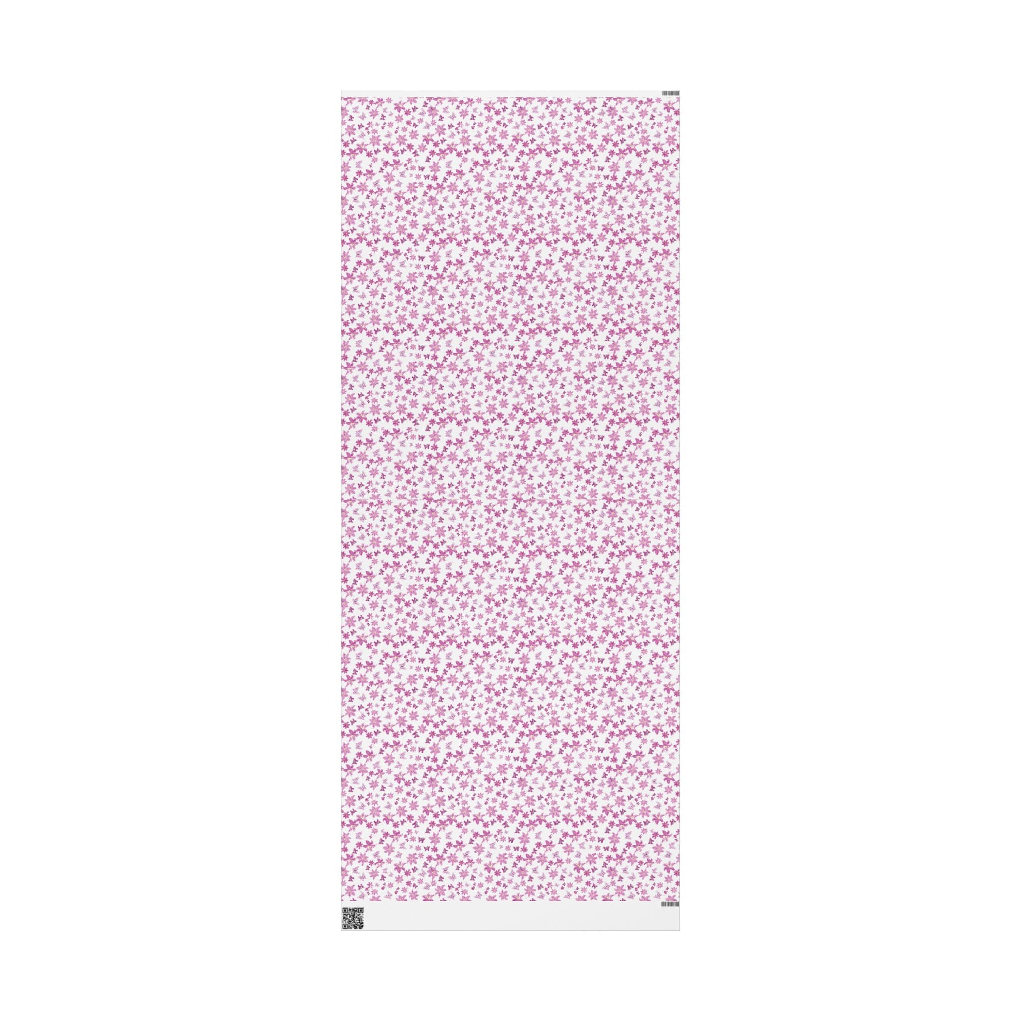Flowers and Butterfly Wrapping Papers