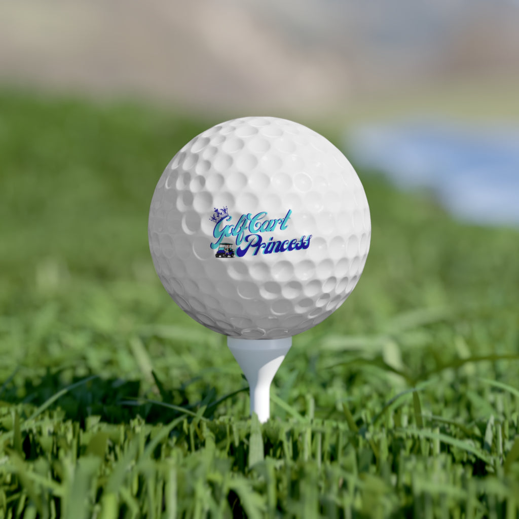 Golf Cart Princess Golf Balls, 6pcs