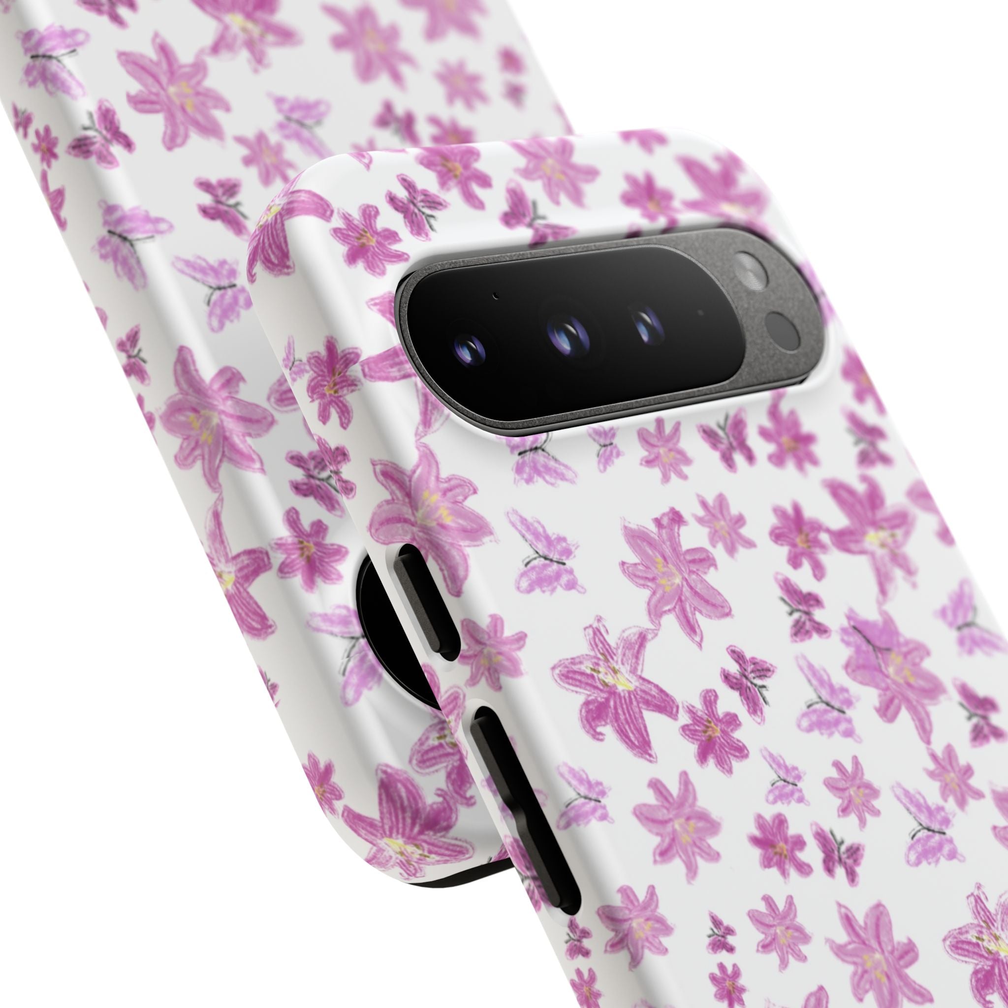 Pink Floral Pattern phone case | Tough Case