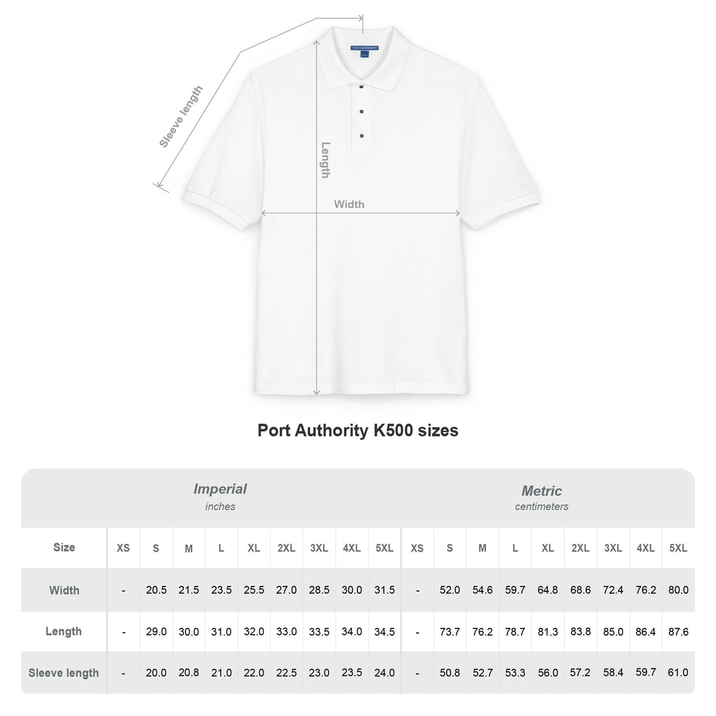 It's Tee Time Some where - Unisex Polo Shirt (Embroidery)