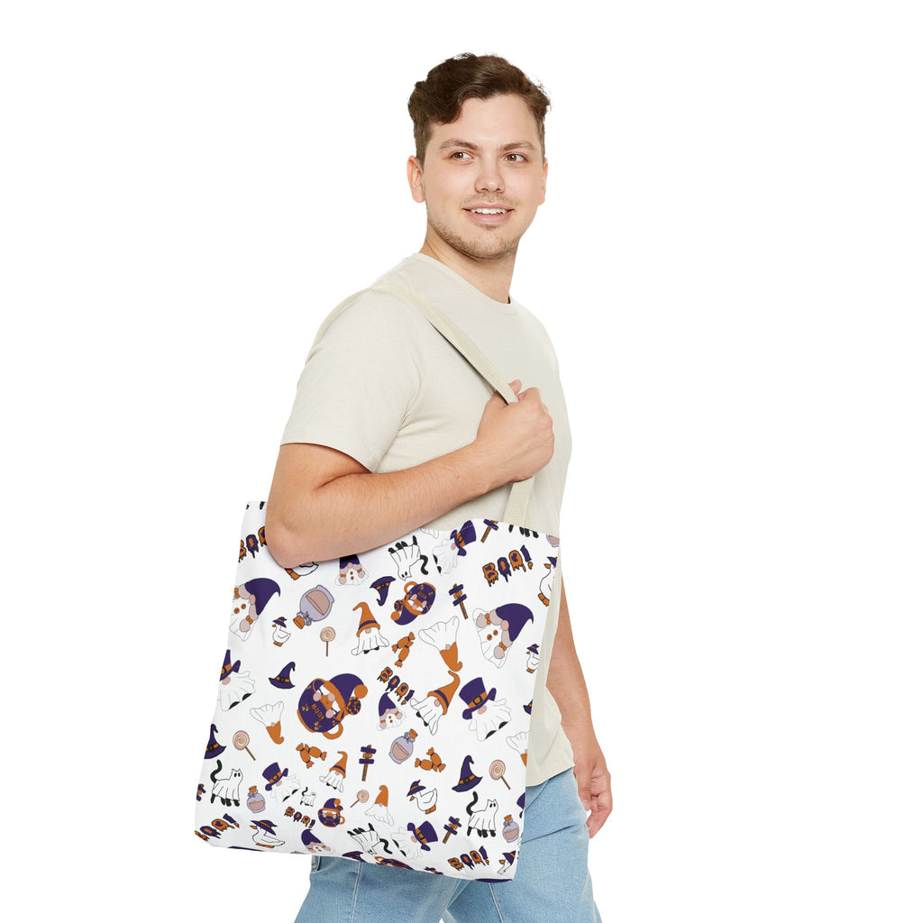 Halloween Gnomes Tote Bag | All Over Print Tote