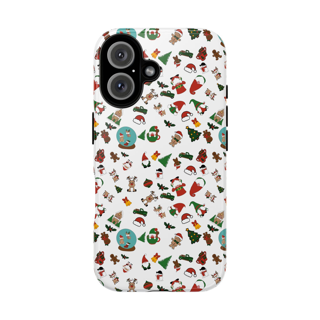 Mini Christmas Icons phone case | Tough Cases