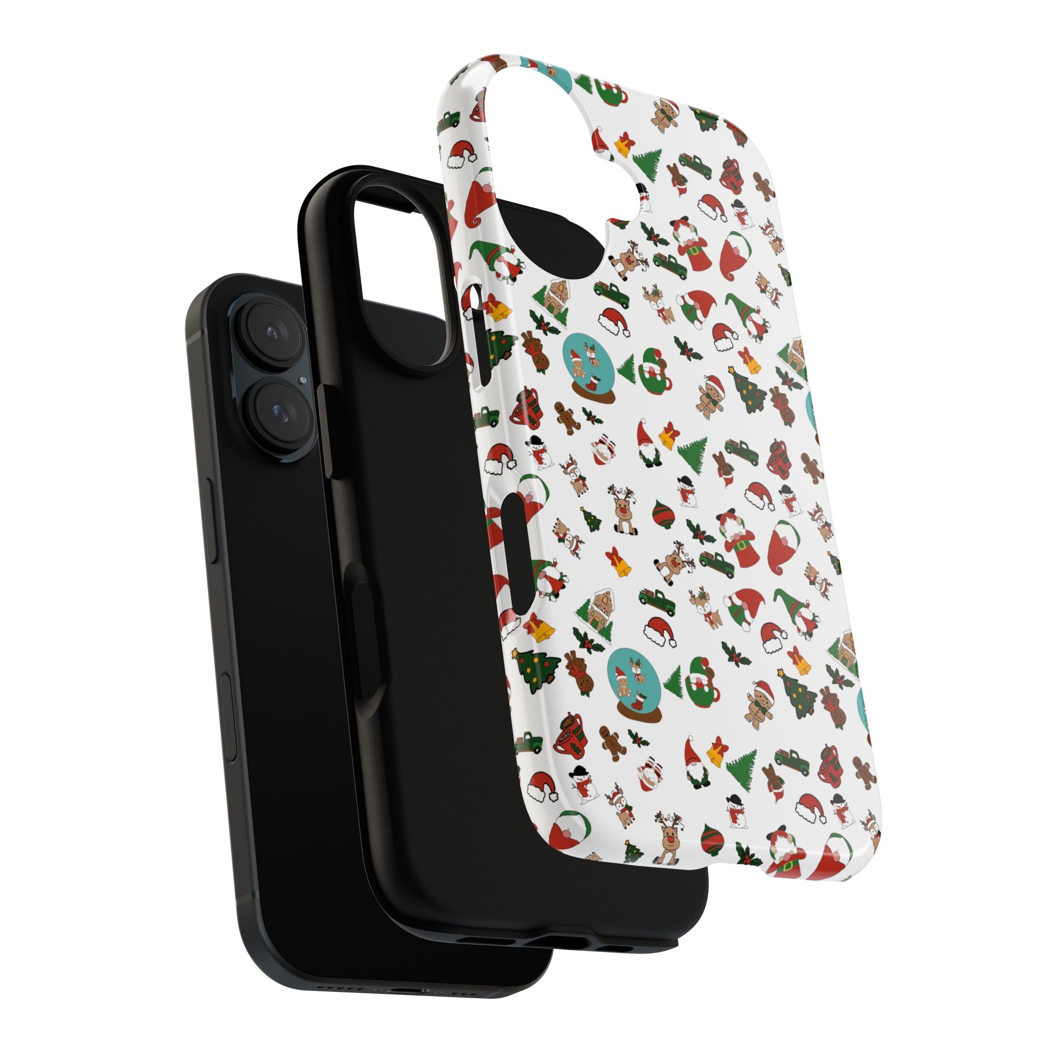 Mini Christmas Icons phone case | Tough Cases