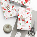 Gnome & Hearts Mothers Day Gift Wrap Paper
