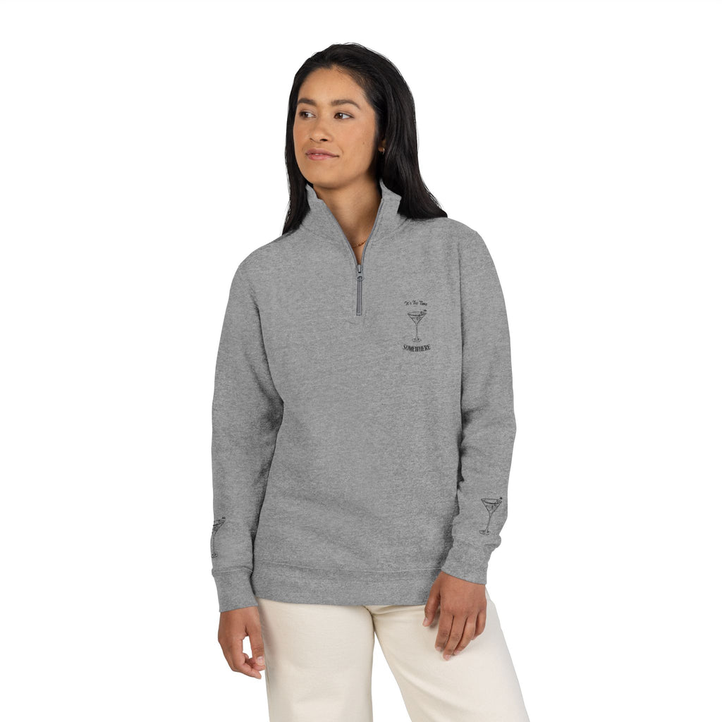 Unisex Fleece Pullover (Embroidery)