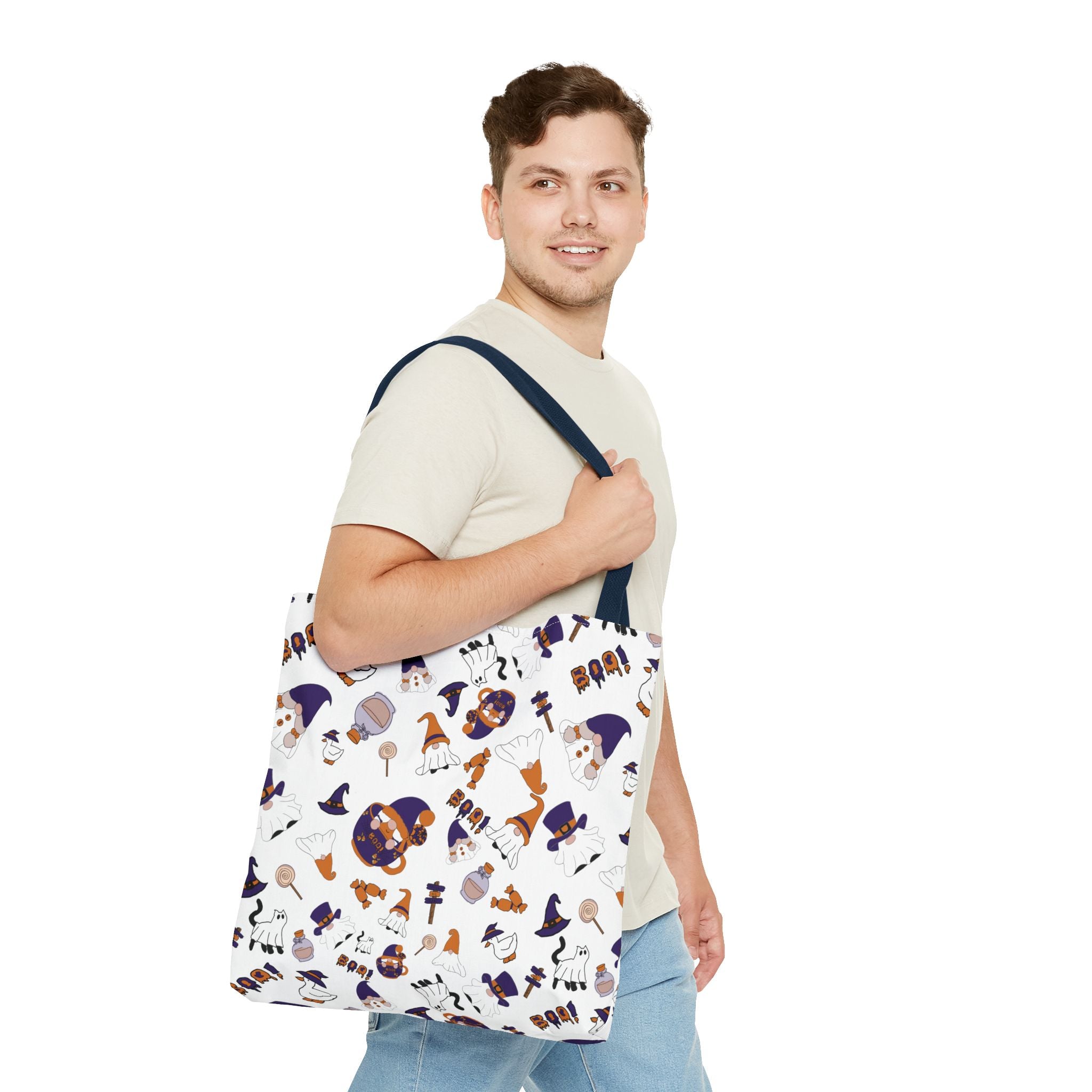 Halloween Gnomes Tote Bag | All Over Print Tote