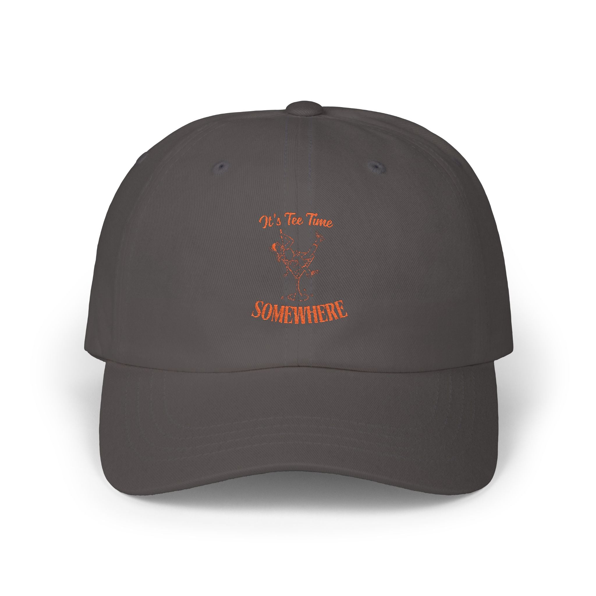 It's Tee Time Some Where! Martini Girl  Glass Sketch Classic Cap