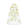 Sunflower Pattern Pet Hoodie | Floral Dog Hoodie