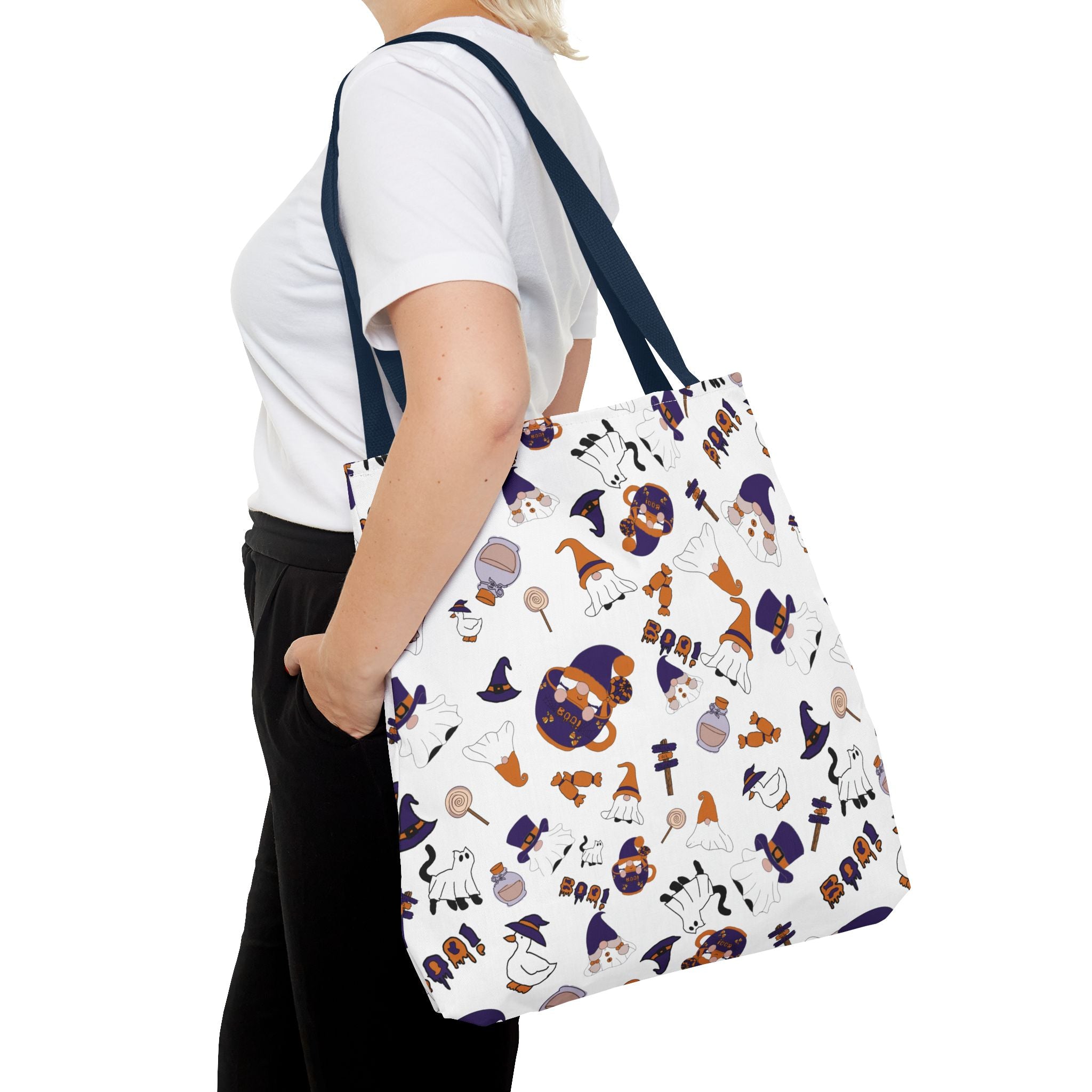 Halloween Gnomes Tote Bag | All Over Print Tote