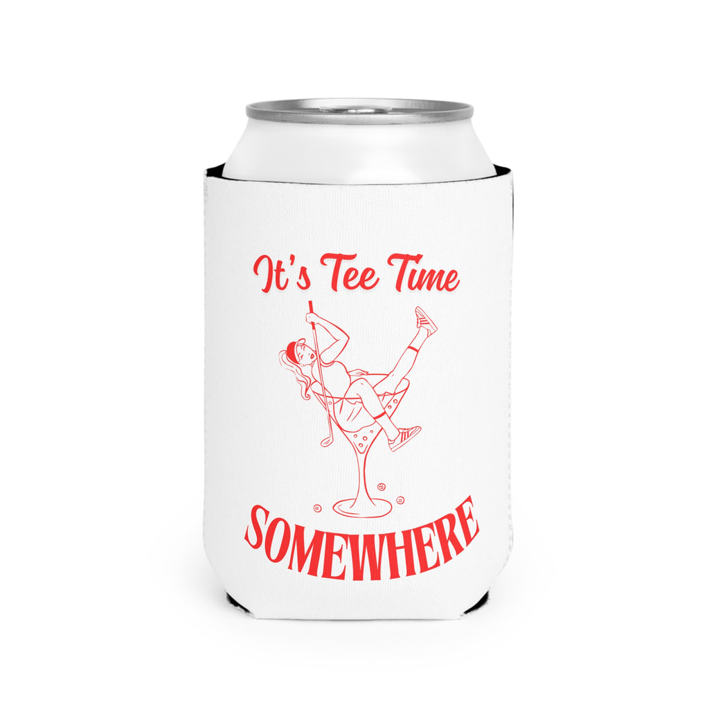 It's Tee Time Somewhere Can Cooler Sleeve | Martini Illustration