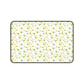 Yellow Sunflower Pattern Desk Mat | Floral Desk Pad