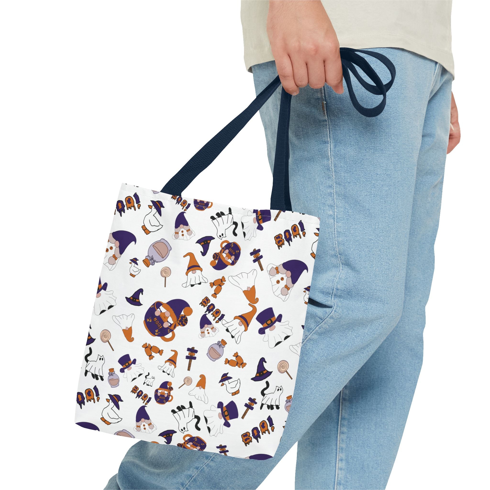 Halloween Gnomes Tote Bag | All Over Print Tote